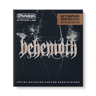 Dunlop Behemoth Hybrid Wound Nickel Bass 50-125.