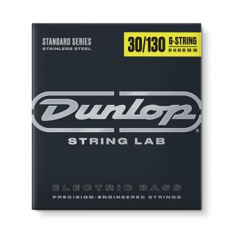 Dunlop Stainless steel 6-kielisen basson kielet 30-130.