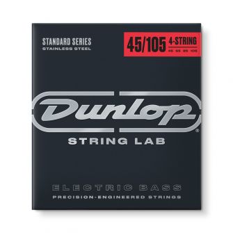 Dunlop Stainless Steel Bass 45-105 -bassokitaran teräskielet.