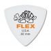 Dunlop Tortex Flex Triangle -plektra 0.60mm, 6 kpl.