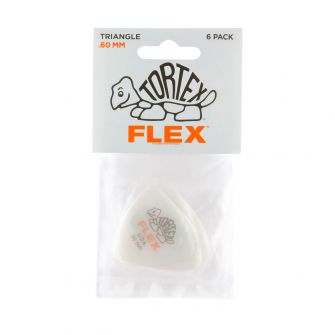 Dunlop Tortex Flex Triangle 0.60mm plektrapakkaus.