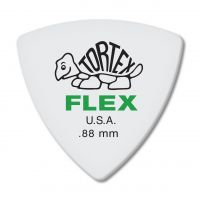 Dunlop Tortex Flex Triangle -plektra 0.88mm, 6kpl.