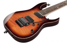 Ibanez RG8527BSR j.Custom -sähkökitara.